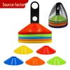 Football Training Round Marker Discs - Cones for Obstacle Course Drills