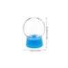 6pcs Empty Snow Globes 270Ml Clear Plastic Diy Water Globe Jar For Christmas Craft Home Decor Snow Globe Supplies Keepsake Dome