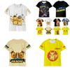 Tshirt Detective Pikachu 3d Print Short Sleeve Cosplay Costume Tops Tee