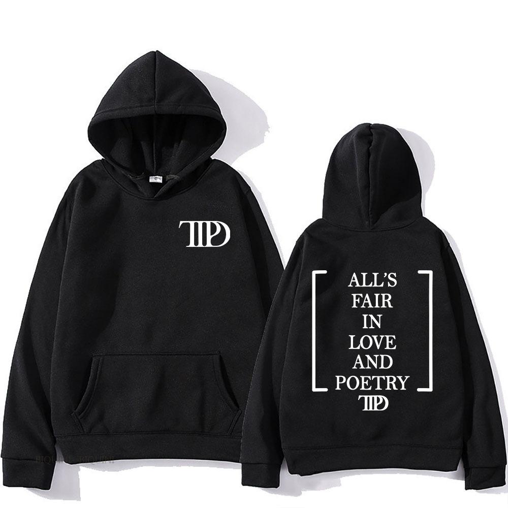 

TTPD The Tortured Poets Department Hoodies Women Men Hip Hop Casual Hoodie Vintage Pullovers Loose Jogger Hoodie Y2k Clothes 3XL