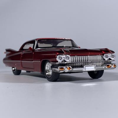 1:32 Cadillac Eldorado Biarritz Klasické Retro Auto Slitina Kov Diecast Model Auta Se Zvukem A Světlem Stahovací Kolekce Hobby