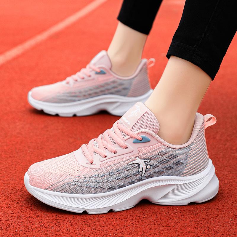 Jonny Dan Lai Running Shoes Women's Shoes Summer Breathable Single Mesh Sneakers Lightweight Soft Sole Student Casual Shoes Mesh Shoes