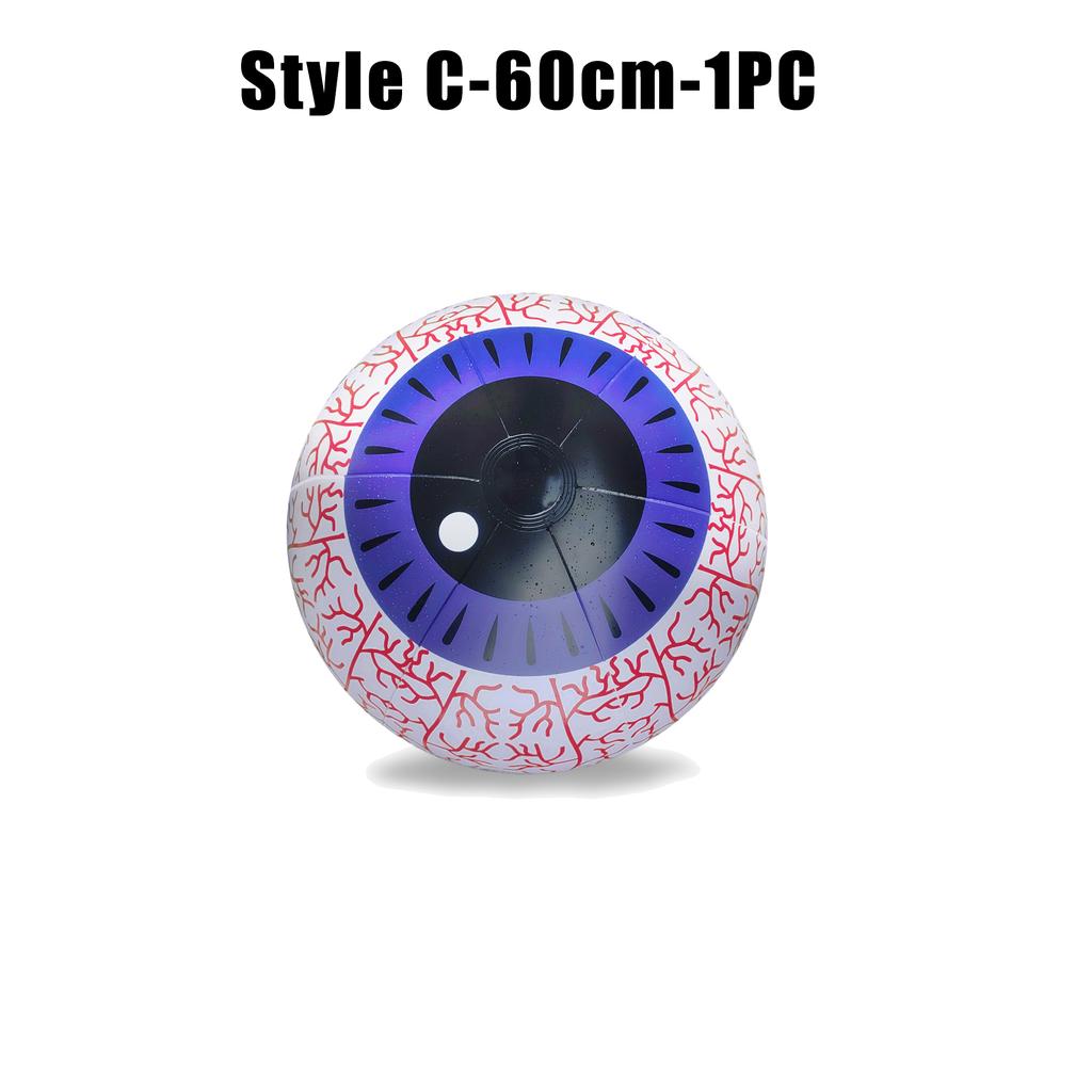 Giant LED Inflatable Eyeball Remote Color Change Halloween Pumpkin Ball Garden Decor Xmas Light Sphere Weather Resistant Display