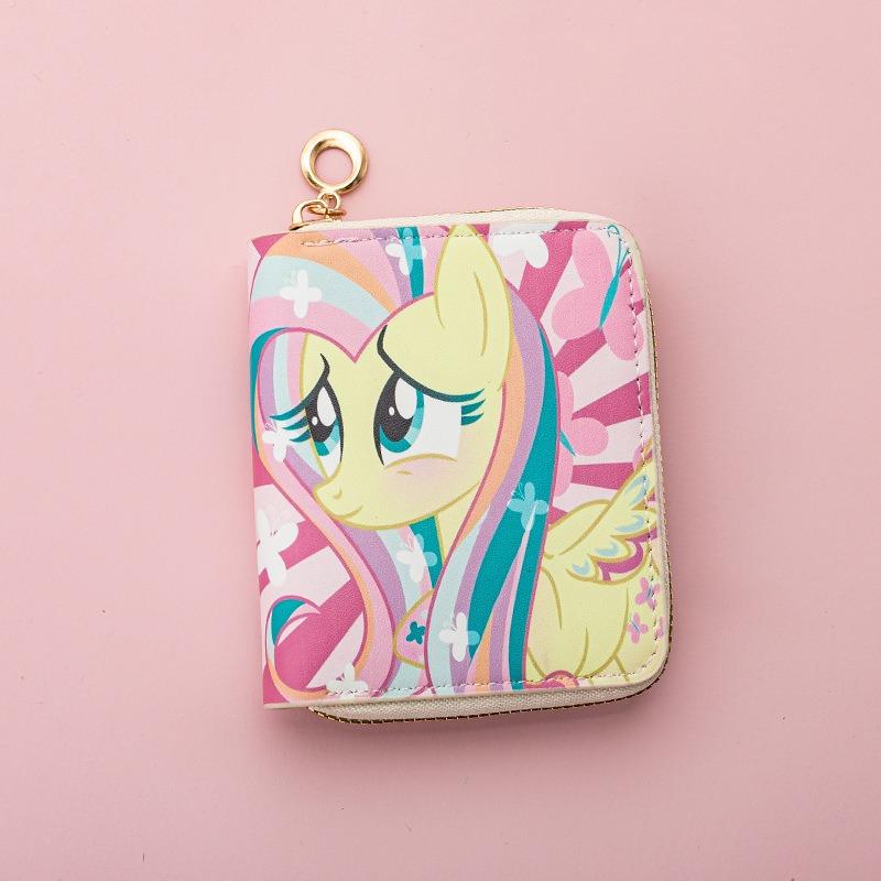 Creative Change Bag Cartoon Unicorn Children's Small Bag Earphone Key Coin Bag Women's Wallet Storage