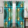 Set Of 2 Luxury Cheap Brands Modern Gold Free Shipping Window Curtains Living Room Bedroom Drape Decortion Curtain Light Blocking Polyester Ideal For