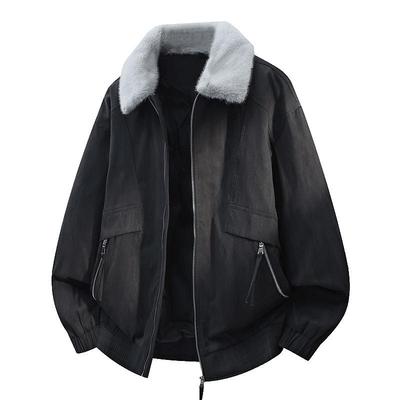 2025 Trendy Thick Down Jacket: Fashionable, Loose, Warm Lapel Outerwear