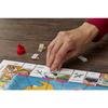 Monopoly Voyage autour du monde, jeu de societe, dès 8 ans, avec pions-tampons encreurs et plateau effaçable à sec