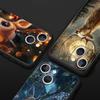 Cartoon-Tier-Hirsch-Handyhülle Cover für iPhone 17 16 15 14 13 12 11 Pro Max 17 Air Plus Stoßfeste Weiche TPU-Schale Fundas Capas