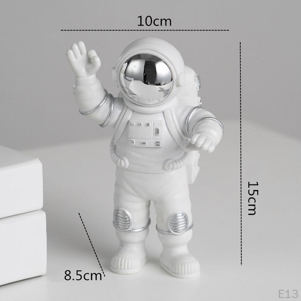 Astronaut Resin Figurines - Space Explorer Sculptures for Home Decor