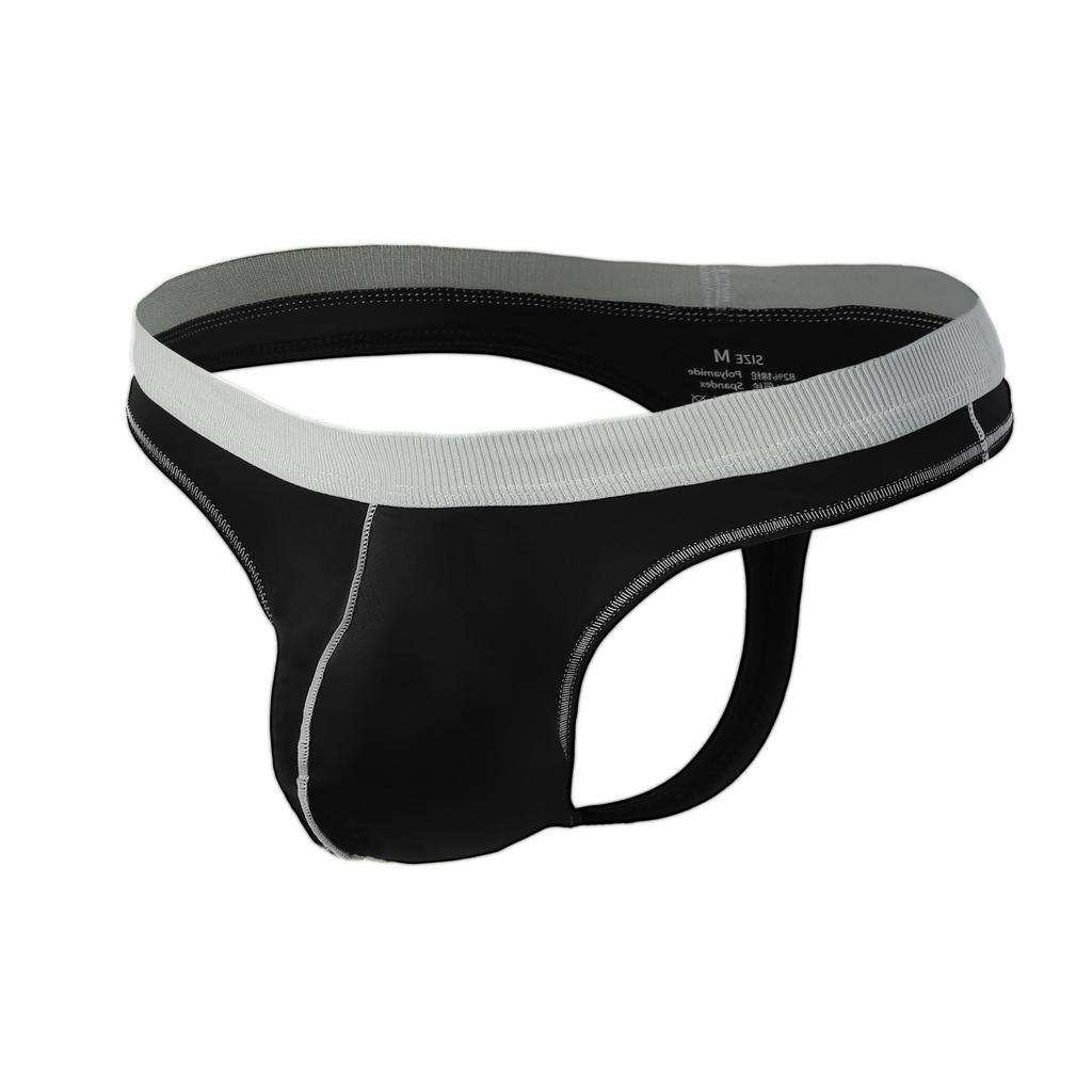 2025 Summer Ice Silk Men's Thong: Cool, Breathable, Fun Underwear