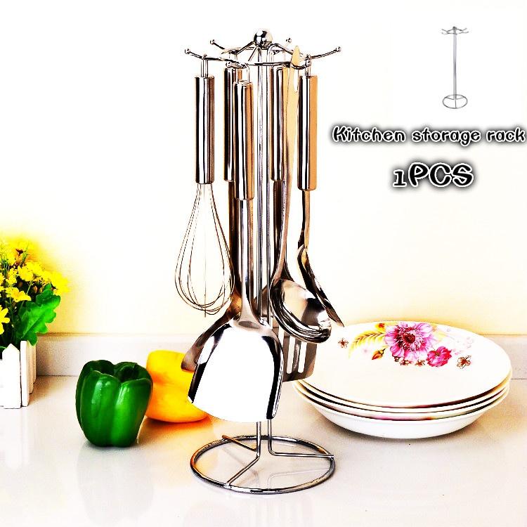New Kitchen Racks Multi-purpose Spoon Rack Household Storage Finishing Storage Pot Shovel Rack