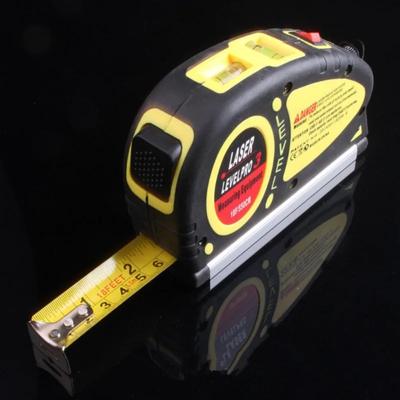 Livella Laser Infrarossi Professionale Linee Laser Metro a Nastro Strumenti di Misurazione Digitali Scale Multiuso Orizzonte Misura Verticale
