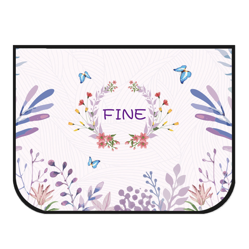 Car Magnetic Curtain In The Car Window Sunshade Cover Cartoon Universal Side Window Sunshade UV Protection For Kid Baby Children