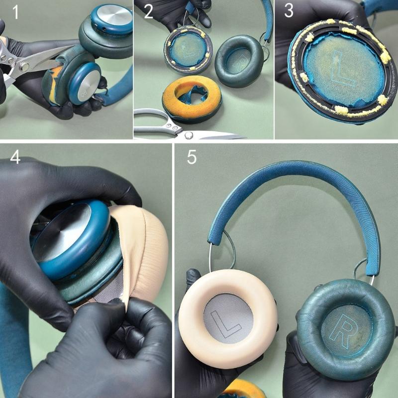 Comfort Ear Cushions for H8i H8 Headphones,Earpads Comfortable Noise Isolating Foam Pad with Enhances Sound Quality