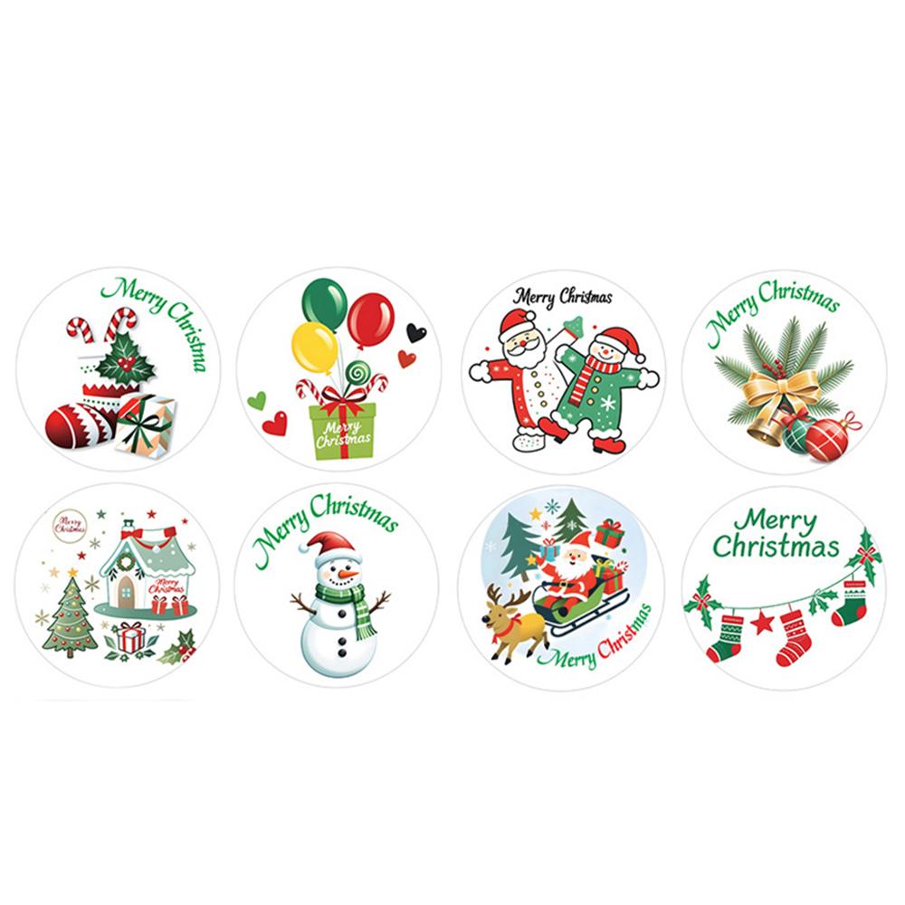100-500Pcs High-Standard Merry Christmas Premium-Quality Stickers First-Class Christmas High-Standard Theme High-Standard Seal High-Standard