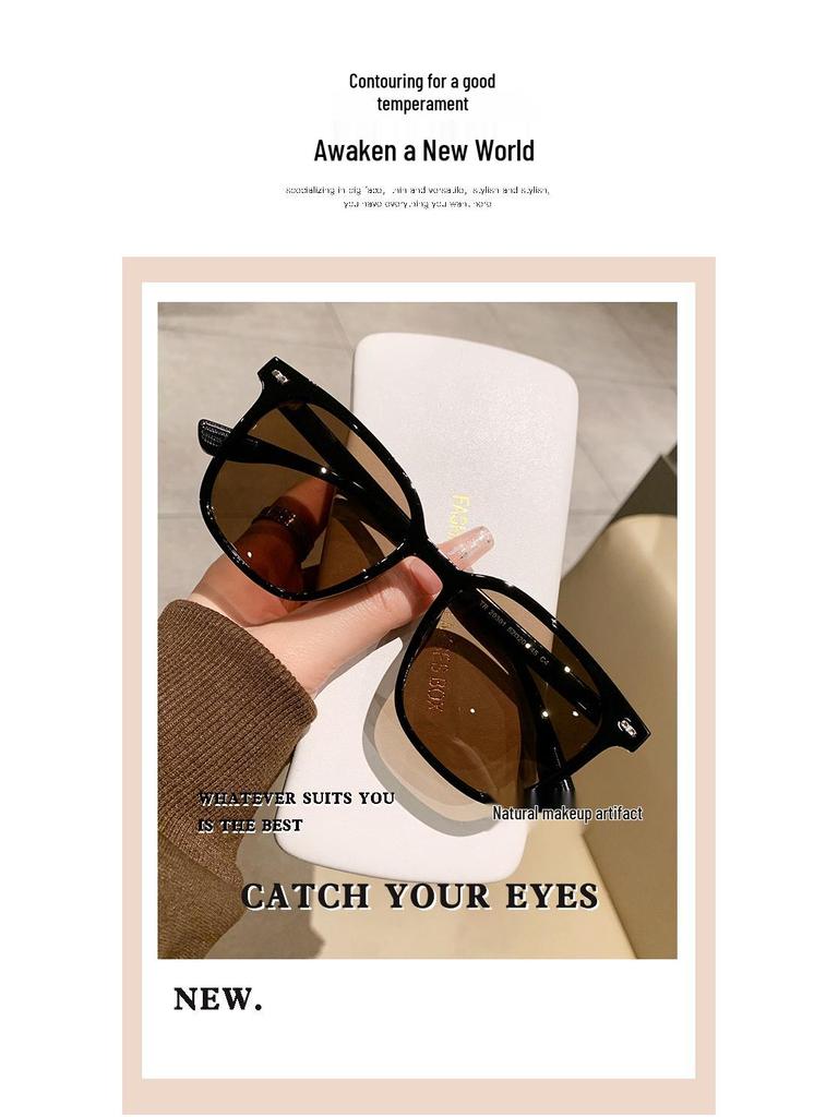 Korean-Style Polarized Sunglasses: Trendy Streetwear for Men & Women