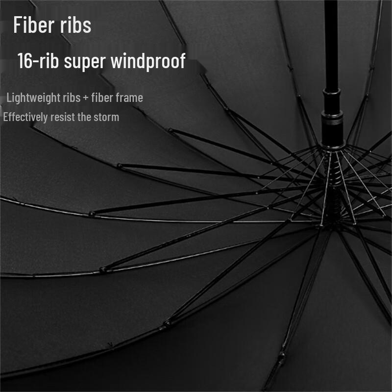Large Long-Handled Windproof Umbrella