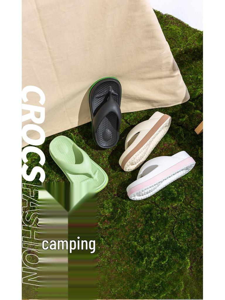 2025 Women's Height-Increasing Thick-Soled EVA Flip-Flops: INS Versatile Beach Thong Sandals