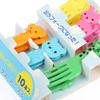 10Pcs Mini Animal Farmkids Fruit Fork Cartoon Snack Cake Dessert Food Toothpick