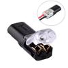 2Pin Quick Terminal Block Waterproof Cable Crimp Terminals Small Wiring Connector  Electrical