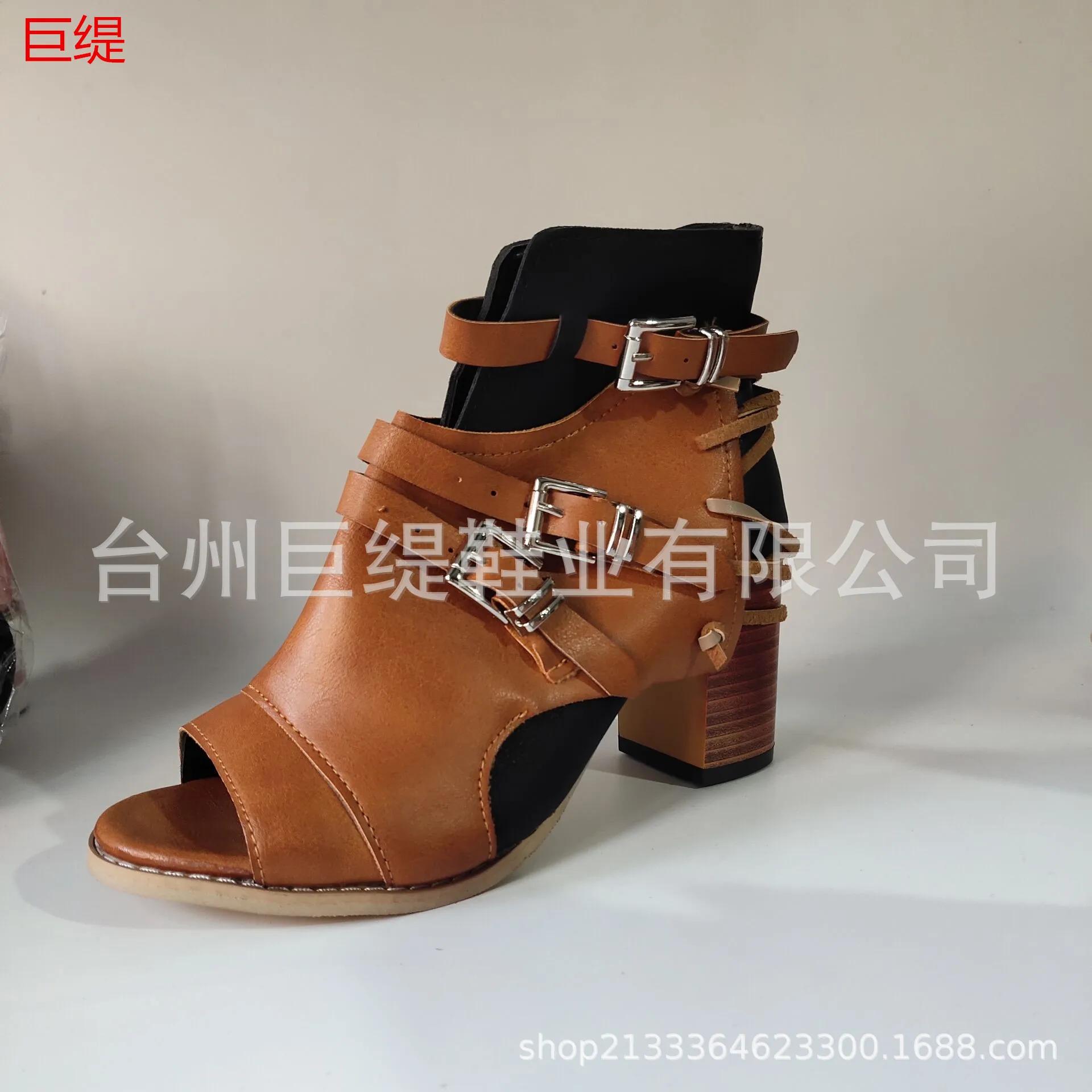 

Мода НОВЫЕ Женские Ботильоны Леопард Женщины Острый Носок Дамы Массивный Высокий каблук Женская Обувь Женская Обувь Большой Размер 2025 новый 12