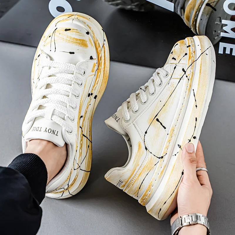 

New Men S Board Shoes Sneakers Casual Shoes Outdoor Lightweight Minimalist Travel Trendy Lightweight Commuting For Daily Use 44