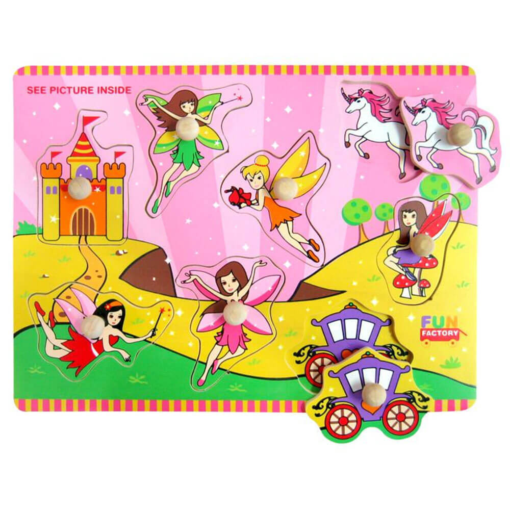 Peg Puzzle with Knobs (Fairy)