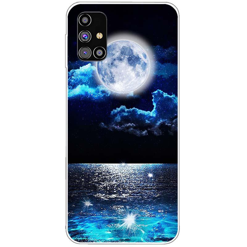 Do Samsung Galaxy A31 A51 A71 Etui Silikonowe Tylne Etui Telefoniczne Do Samsung A315 A515 A715 Miękkie Etui Zderzak Coque z Kreskówką