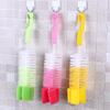 Long-Handled 360-Degree Bottle & Glass Cleaning Brush Set