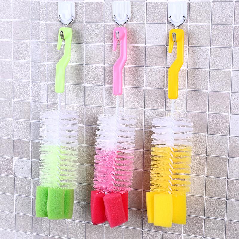 Changshen Long-Handle Bottle Cleaning Sponge Brush (25-Pack)