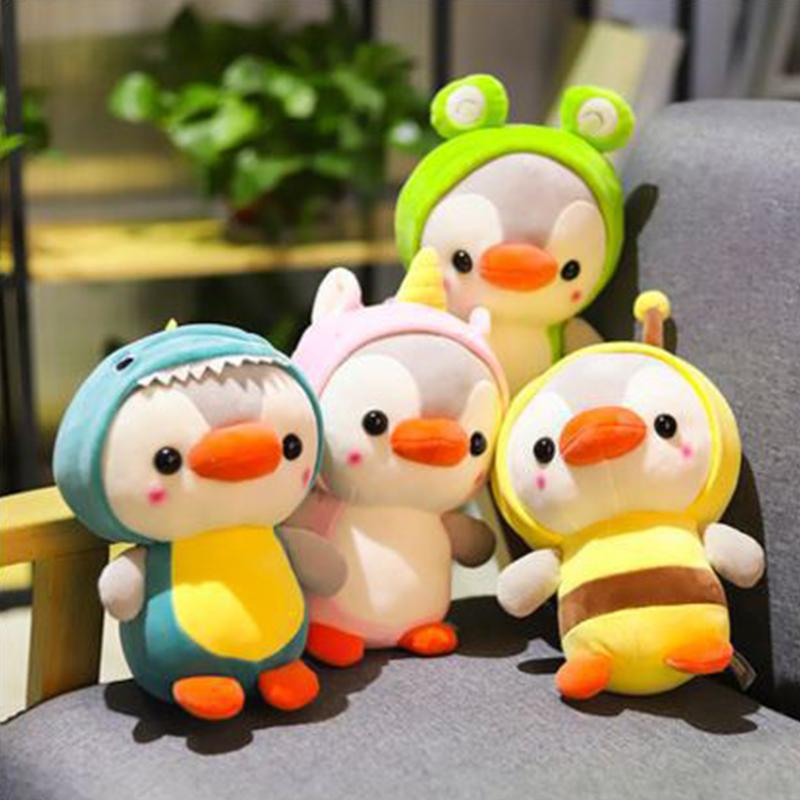 Stuffed Penguin Little Plush Transformed Doll Childrens Birthday Ornament Gift