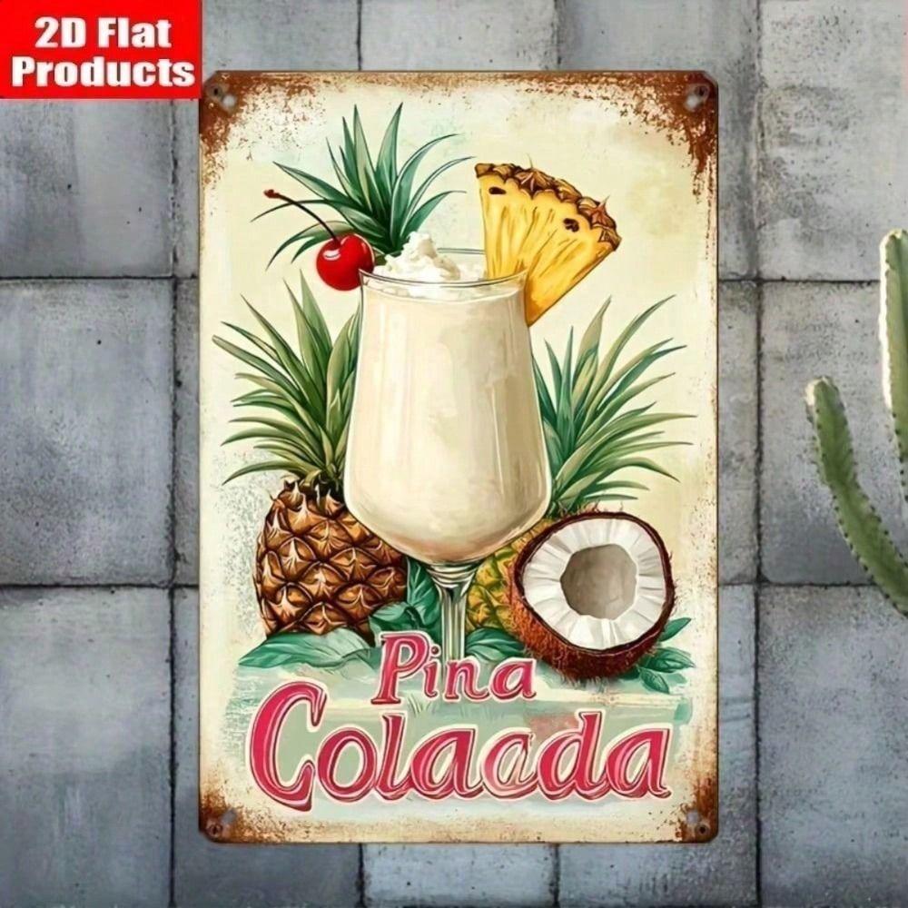 Vintage Tin Sign Wall Art Home Decor Metal Plaque Vintage Poster Retro Room Decoration