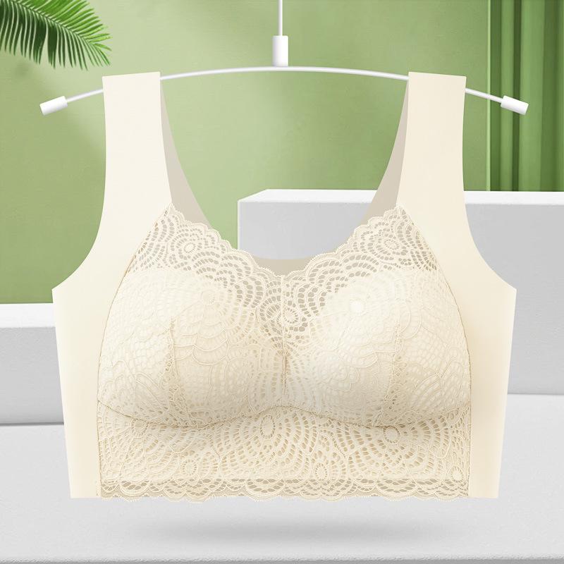 SHEIN Plus Size Lace Nursing & Yoga Bra: Sexy, Seamless, Supportive with Beautiful Back Design