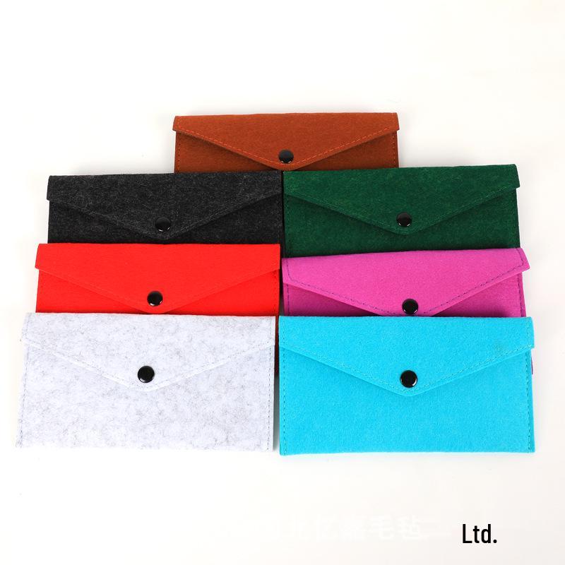 Felt Wallet and Coin Purse with Bus Card Holder – Fashionable and Creative Design