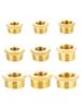 1" To 6-fen Brass Male/Female Thread Water Pipe Repair Core Pressure Gauge Connector