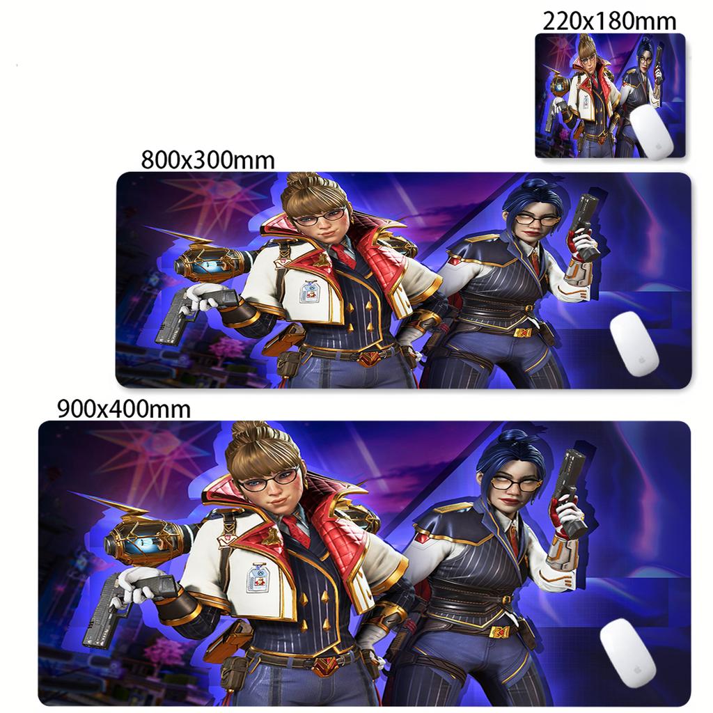 Esports Speed Mousepad Apex Legends Mouse Pad Extended Desk Mat Anti Slip Rubber Base Water Resistant Cloth Laptop Mouse Pads