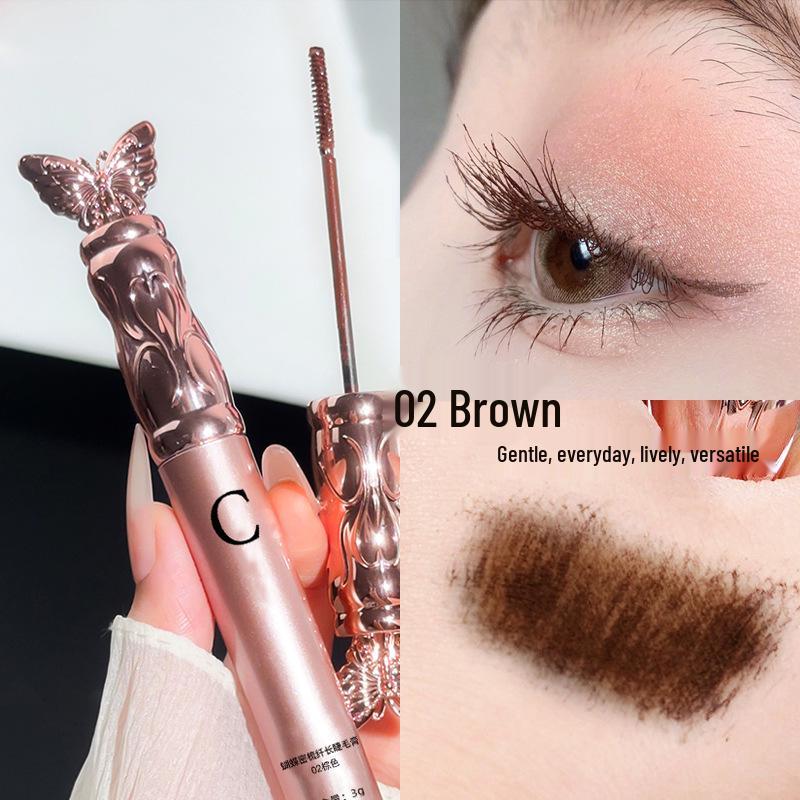 Dieyi Yuanyang Стойкая Тушь для Объема Водостойкая коричневый