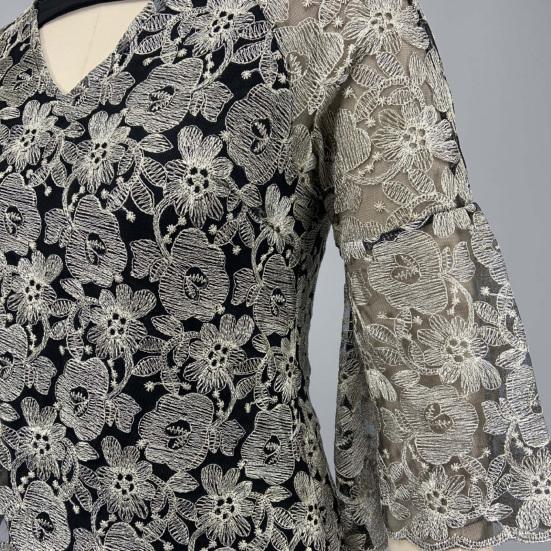 Dámské spodničky společenské šaty velké velikosti Krajka Patchwork Dámské volánky Vidět korýtkové šaty na večerní párty