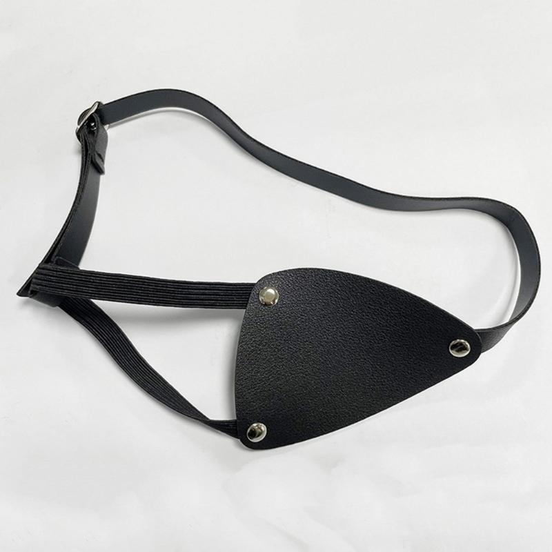 Medievals Knights Pirate Eye Patches Leather Eyepatch Eye Mask Renaissances Medieval Pirate Costume Halloween Cosplay