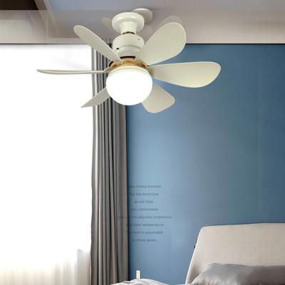 Deckenventilator-Licht, Heimgebrauch, Mini-Ventilator-Lampe mit Fernbedienung, einstellbare Farbtemperatur, dimmbar