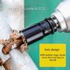 Resilients Black Coated 1/2" Drive Deep Impact Socket Resistant and Long Lasts