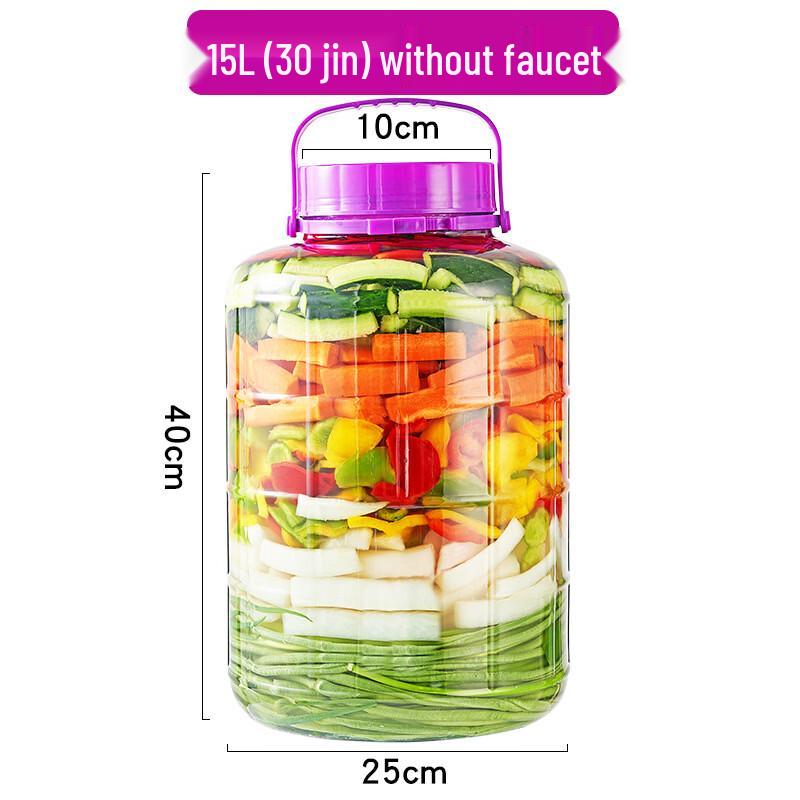 

Thickened Glass Fermentation & Storage Jar