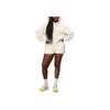Adidas Originals X Ivy Park Solid Color Cropped Pullover Long Sleeve Hoodie Women hoodies White HY2649