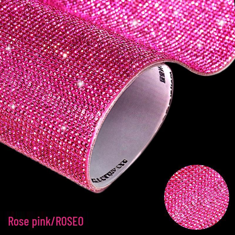 Samoprzylepne paski z kryształkami: Akcesoria DIY do biżuterii, dekoracji samochodowych i rękodzieła