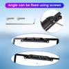 American License Plate Frame Waterproof Car Rear View Camera US Reverse Backup Camera IR Night Version Parking Assistance 8LED
