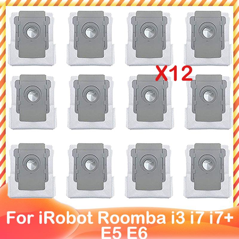 For iRobot Roomba I3 I7 I7+ E5 E6 E7 Robot Vacuum Main Side Brush Roller Hepa Filter Dust Bag Rag Part For Cleaner Replacement