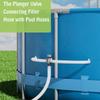 Universal Hose Plunger Valve Easy Installation Pool Replacement Valve Pool Plunger Valve