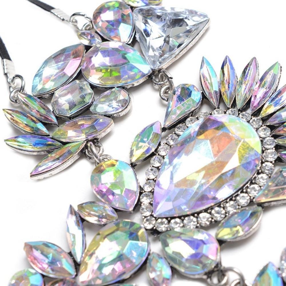 Sparkling Crystal Rhinestone Foot Chain Multi-layer Barefoot Chain Toe Ring Anklet Summer Wear