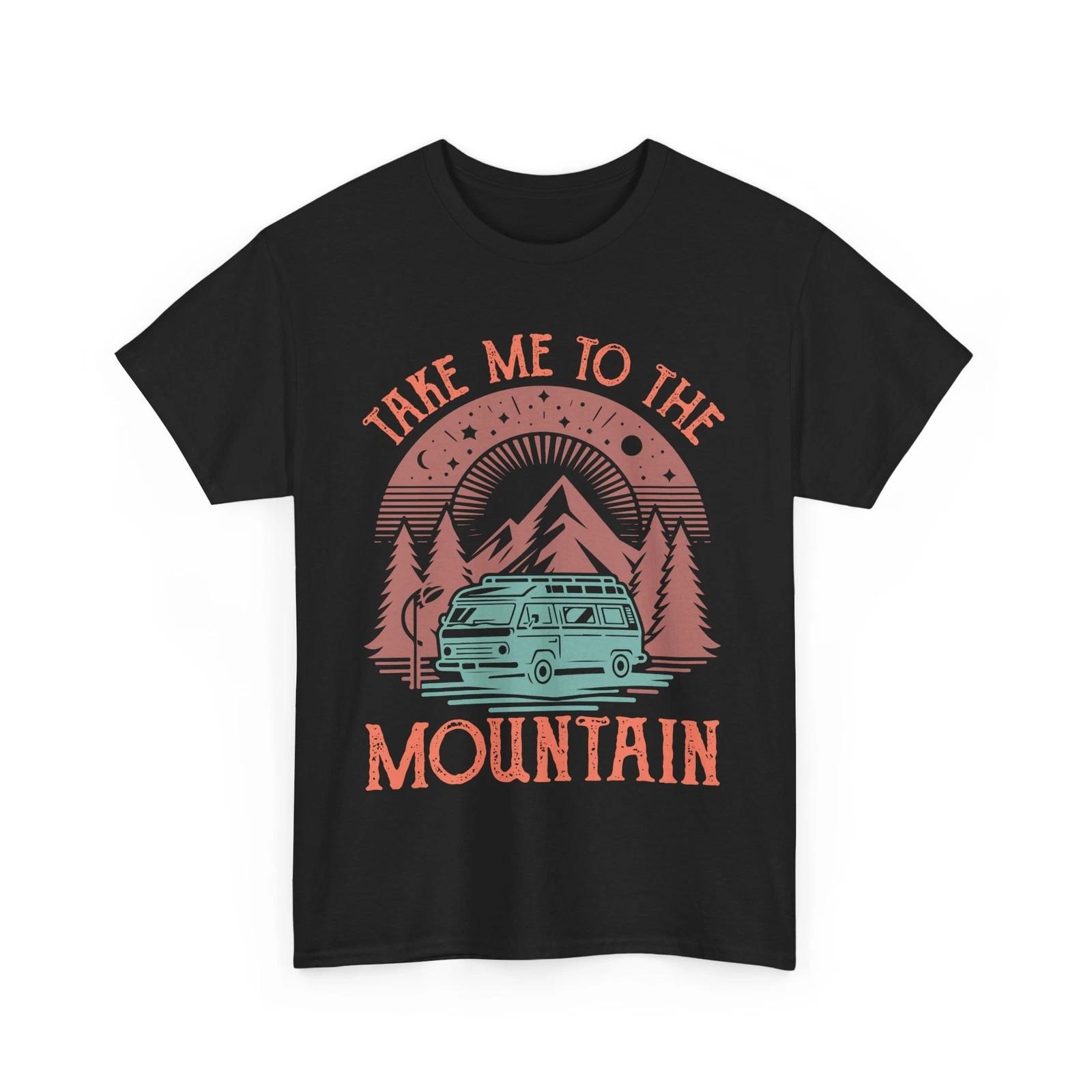 Sunrise Hike T-Shirt | Mountain Trekking Tee | take me to the mountain Shirt S