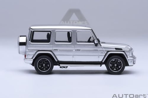 AUTOart 1/64 Scale Mercedes-AMG G 63 2017 (Silver) Finished Product 20114